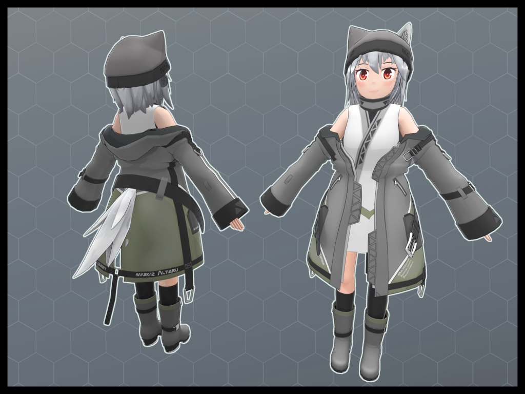 オリジナル3Dモデル Mark12:Altial