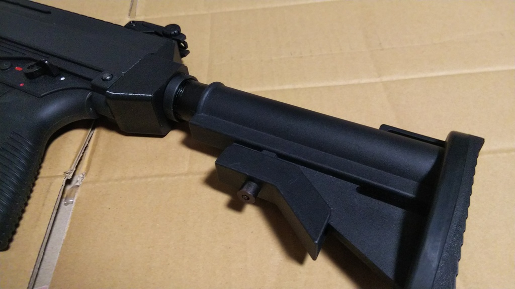 ANGRY GUN M4ストックアダプター Krytac Kriss Vector用 20180502-