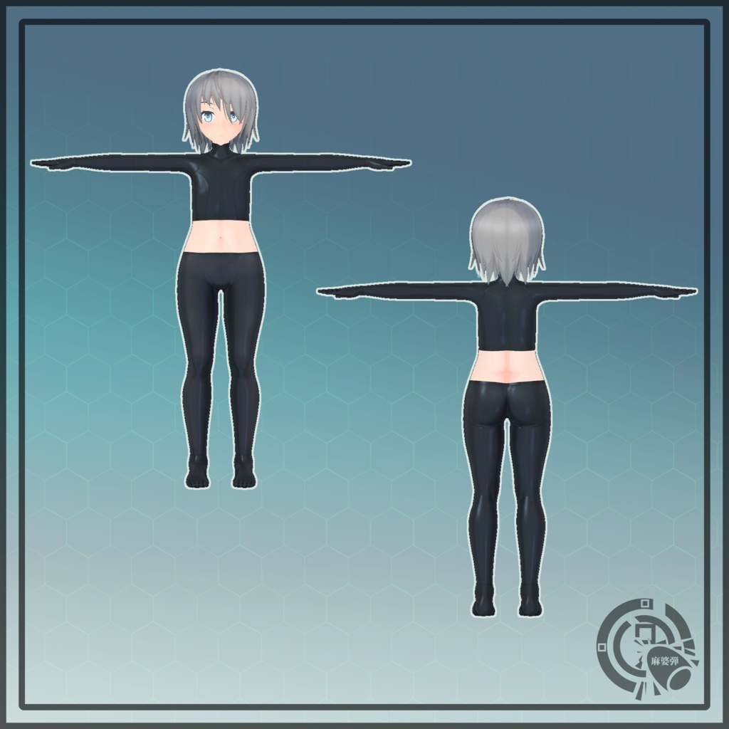 【JJbody共通素体対応 テクスチャ】セパレートインナー