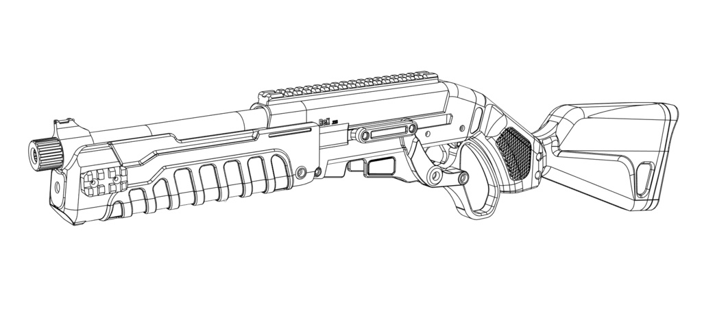 【マルゼンCA870用】ReX.223 レバーアクションキット 先行生産版