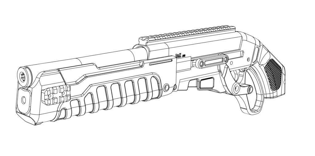 【マルゼンCA870用】ReX.223 レバーアクションキット 先行生産版