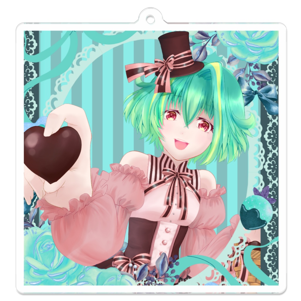 【アクキー】ぷらちな-バレンタインver-