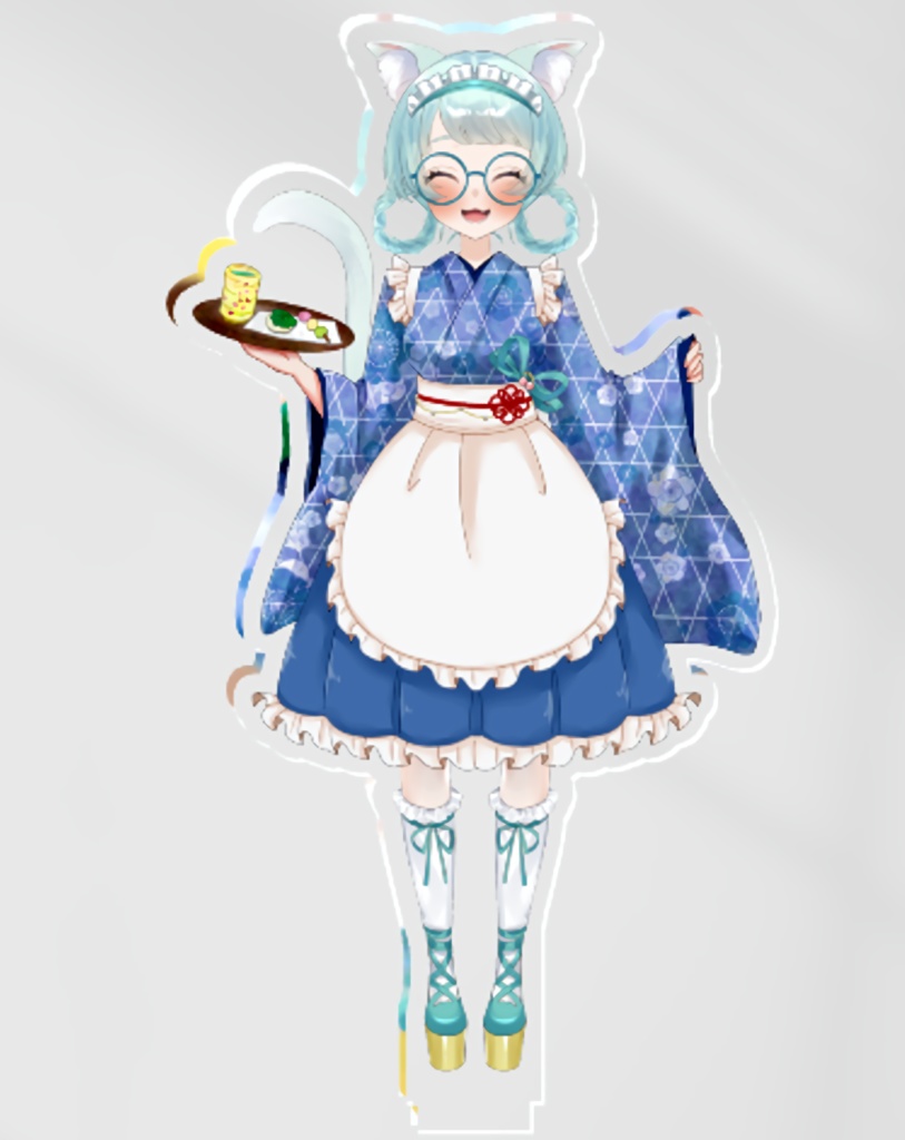 爽音べる アクリルスタンド和装Ver.