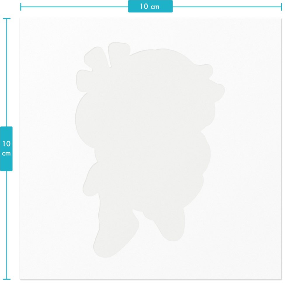 青星あお半年記念ステッカー