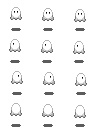 ピクスク用アバター　ママ