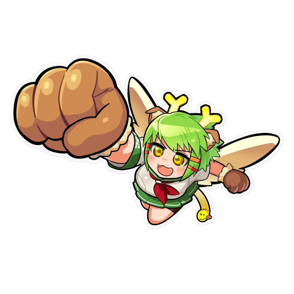 飛び出す!ちゃんぎがステッカー