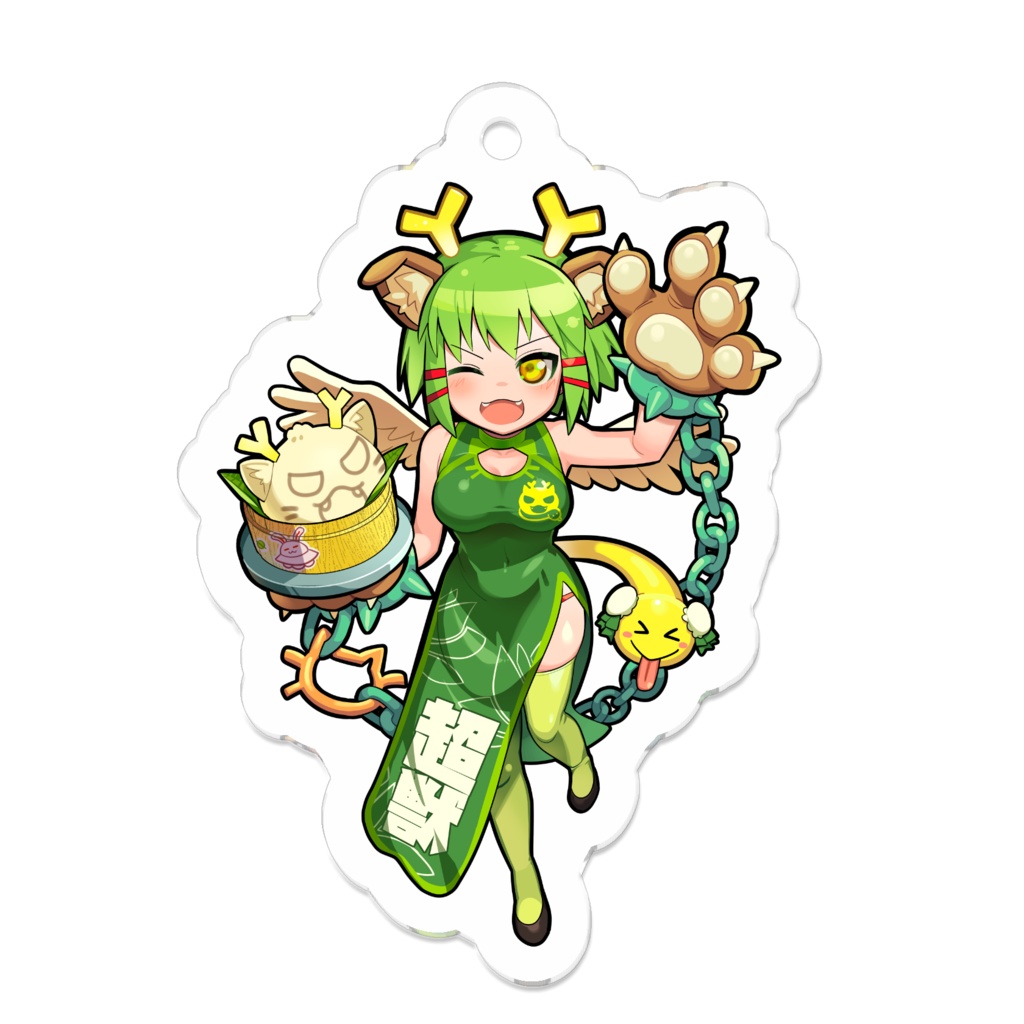チャイナちゃんぎがアクリルキーホルダー