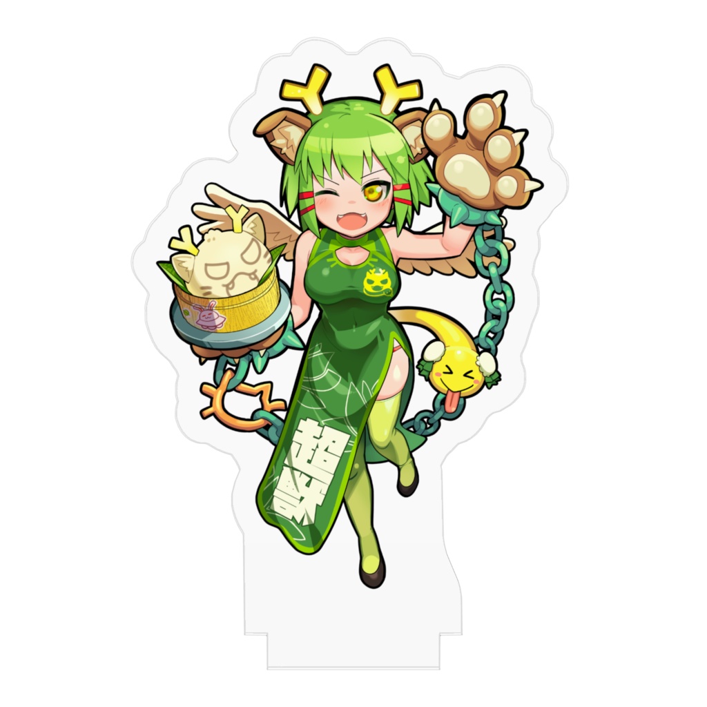 チャイナちゃんぎがアクリルフィギュア