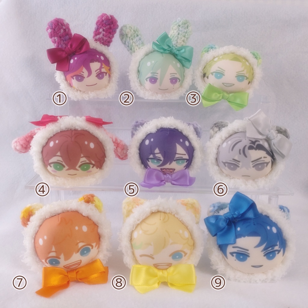 おまんじゅう用着ぐるみ【マーブルカラー】