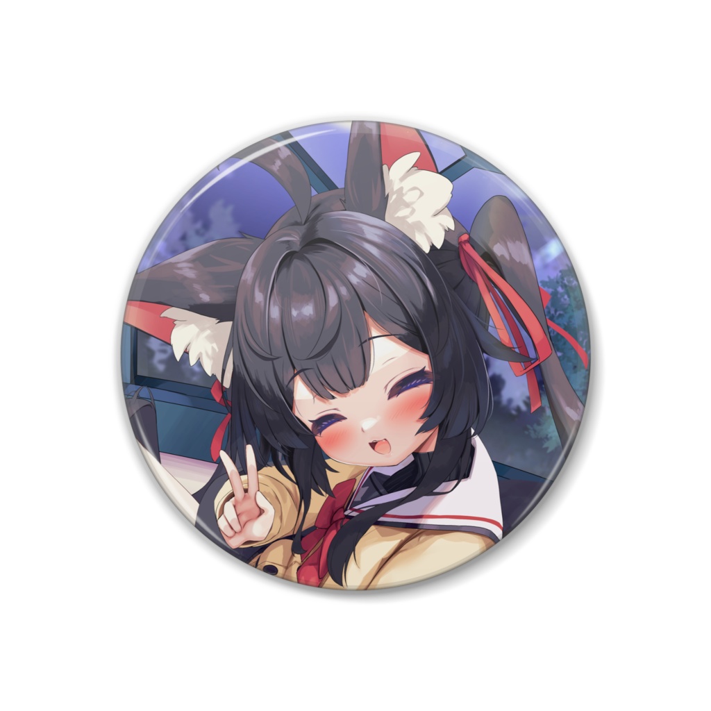 🎀夜少女こま🎀缶バッジ②