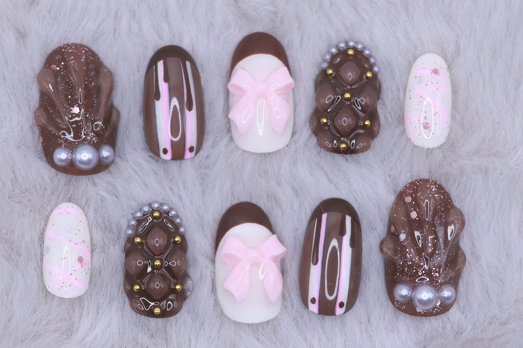 ハッピーミルフィーユ ネイルチップセット