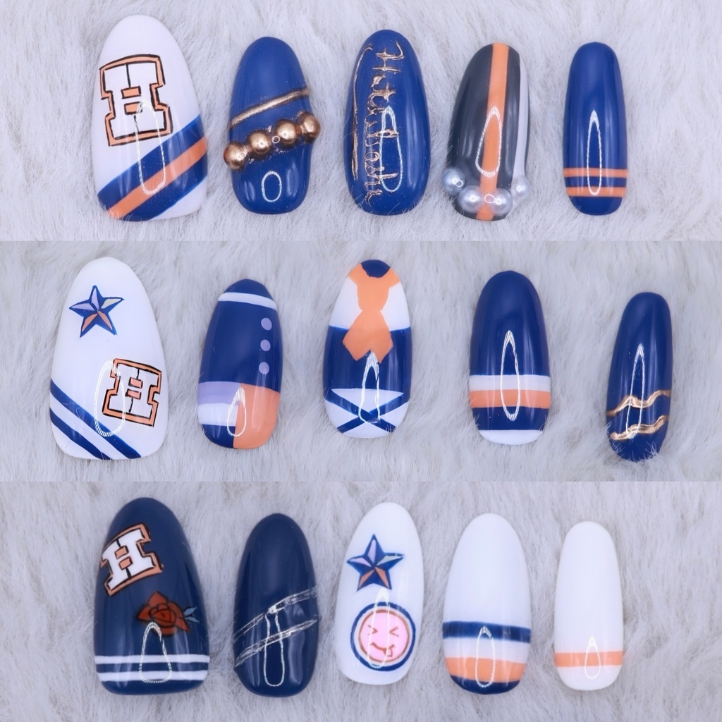 Campus mode!! ネイルチップセット(広、莉波、星南)