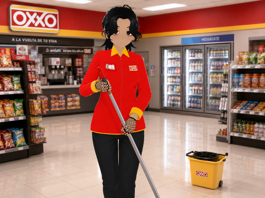 OXXO Uniform.