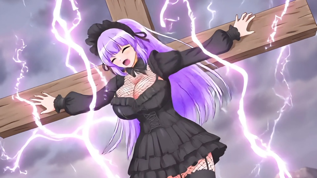 『神楽るい』電流磔敗北集⚡️zipファイル 約1分20秒収録【音声版】