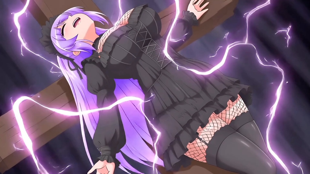 『神楽るい』電流磔敗北集⚡️zipファイル 約1分20秒収録【音声版】