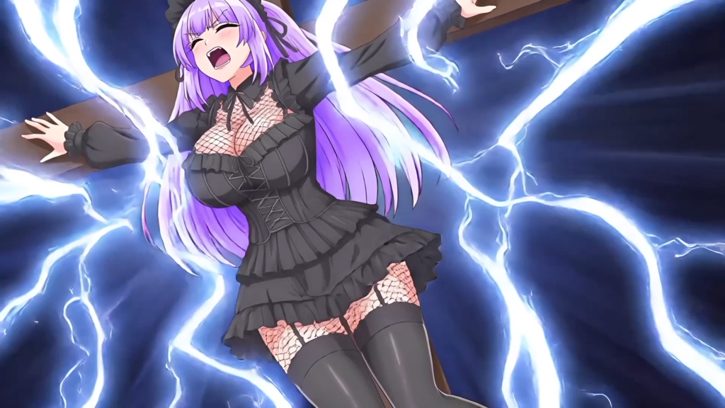 『神楽るい』電流磔敗北集⚡️zipファイル 約1分20秒収録【音声版】