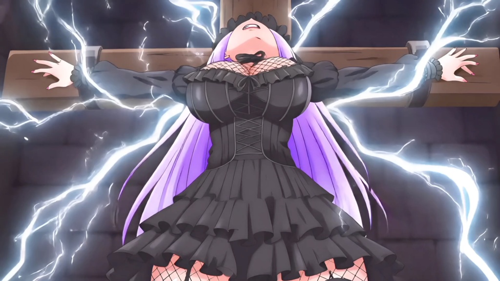 『神楽るい』電流磔敗北集⚡️zipファイル 約1分20秒収録【音声版】