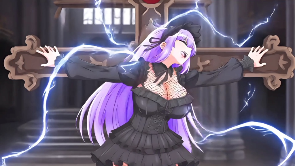 『神楽るい』電流磔敗北集⚡️zipファイル 約1分20秒収録【音声版】