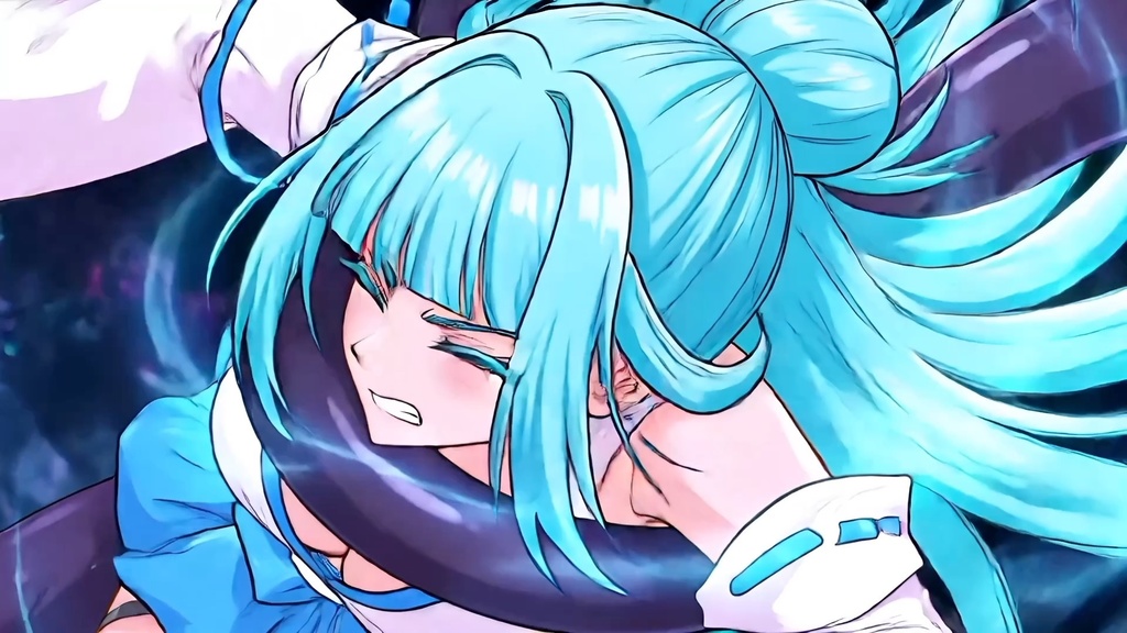 天州浦くらら(巫女衣装) 磔/触手 敗北【音声版】約1分40秒zipファイル