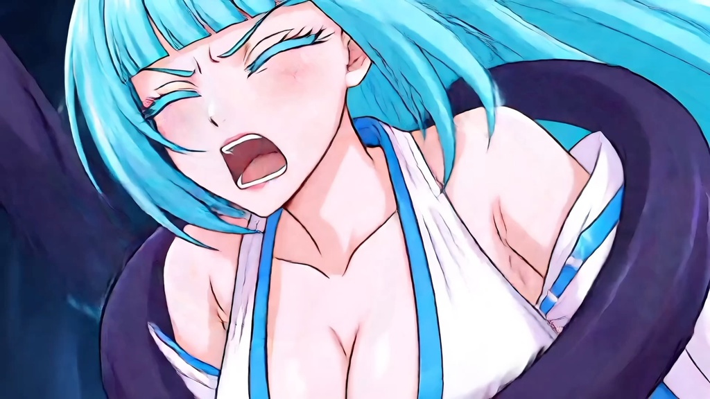 天州浦くらら(巫女衣装) 磔/触手 敗北【音声版】約1分40秒zipファイル