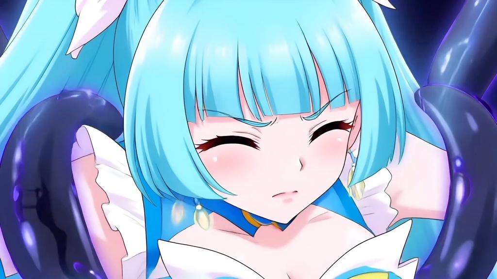 マジカル♡タワー 磔/触手敗北⚡️【音声版】約1分50秒 zipファイルアップグレード版