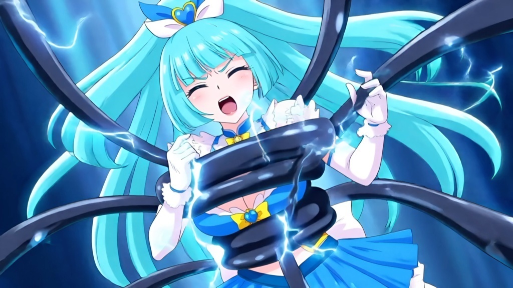 マジカル♡タワー 磔/触手敗北⚡️【音声版】約1分50秒 zipファイルアップグレード版