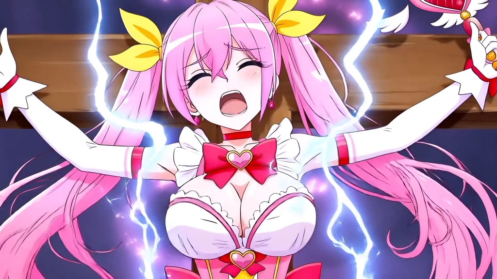 マジカル♡ヒール 磔/触手敗北⚡️【音声版】約1分30秒 zipファイル