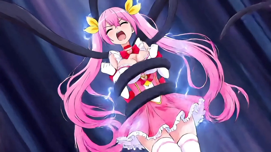 マジカル♡ヒール 磔/触手敗北⚡️【音声版】約1分30秒 zipファイル