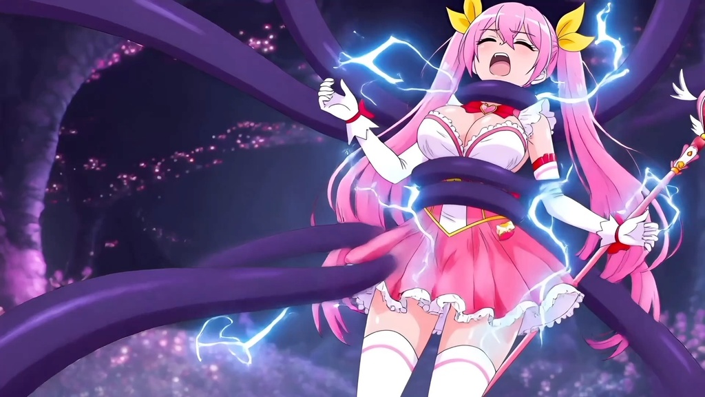 マジカル♡ヒール 磔/触手敗北⚡️【音声版】約1分30秒 zipファイル