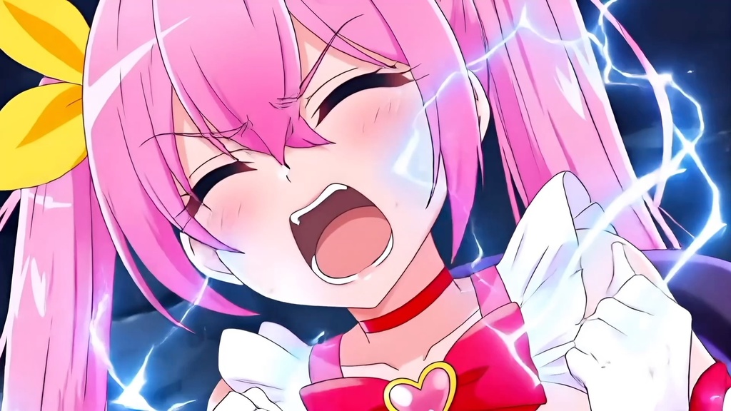 マジカル♡ヒール 磔/触手敗北⚡️【音声版】約1分30秒 zipファイル