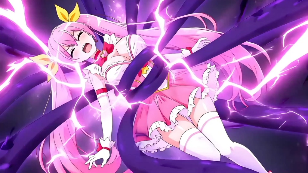 マジカル♡ヒール 磔/触手敗北⚡️【音声版】約1分30秒 zipファイル