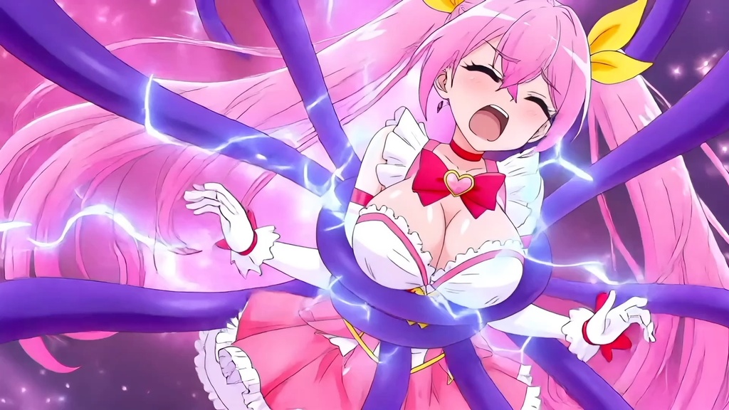 マジカル♡ヒール 磔/触手敗北⚡️【音声版】約1分30秒 zipファイル