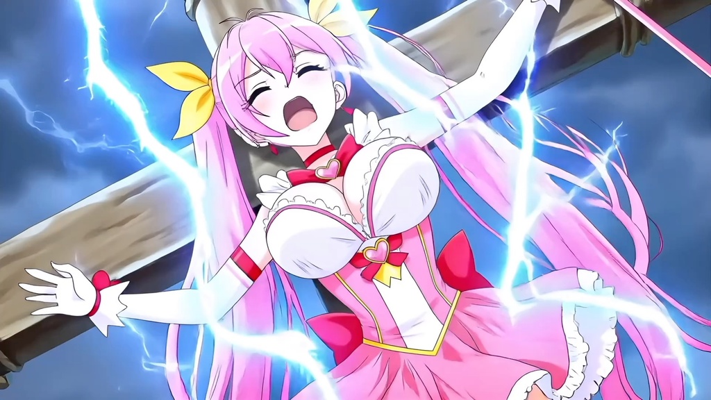 マジカル♡ヒール 磔/触手敗北⚡️【音声版】約1分30秒 zipファイル