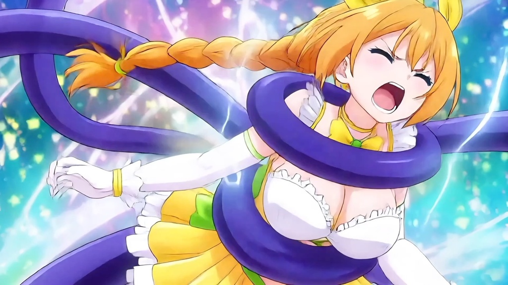 マジカル♡ブザー磔/触手 攻撃 音声付きヒロピンzipファイル