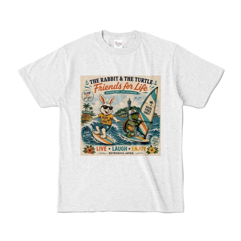 THE RABBIT & THE TURTLE – SURF FRIENDS