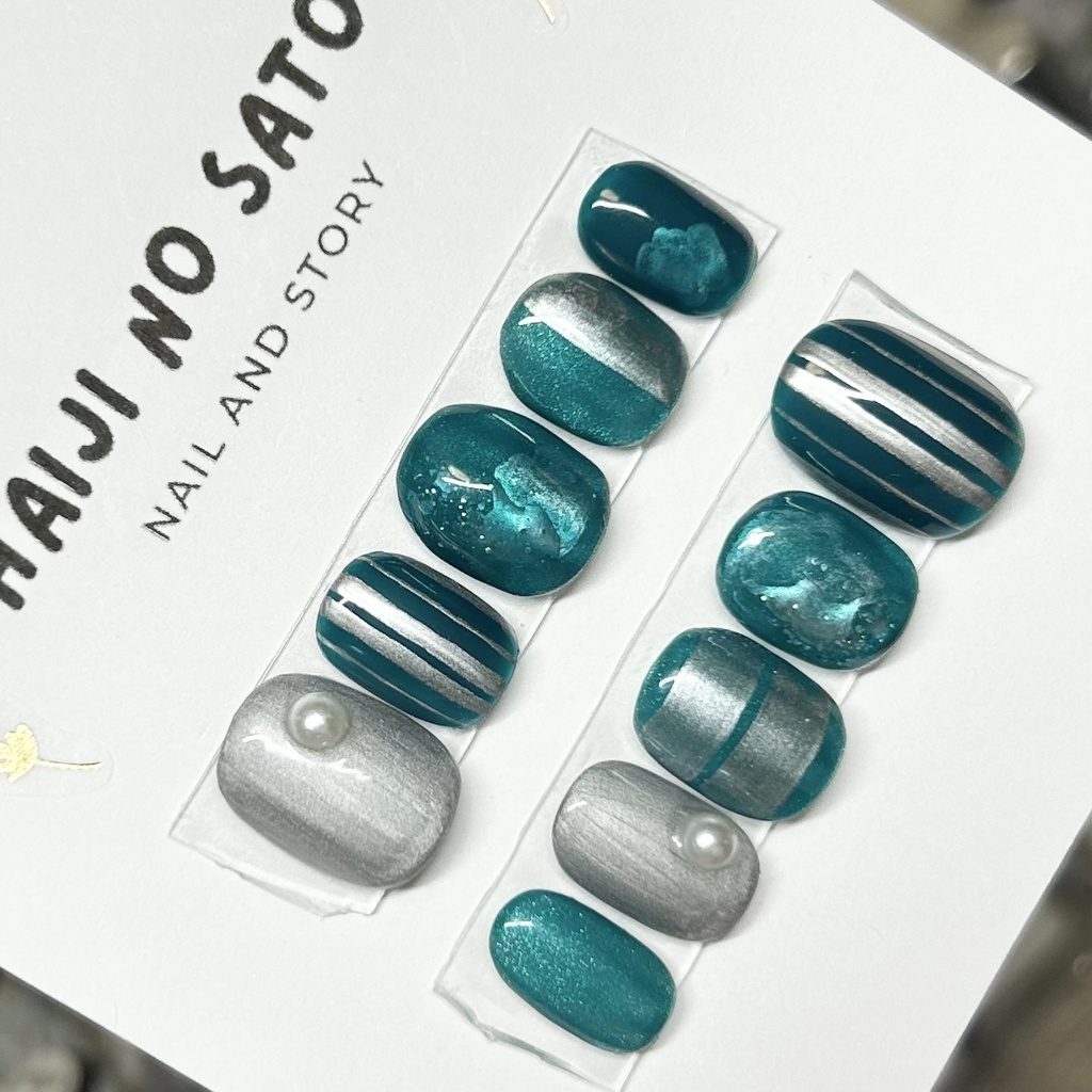 【ハリーポッター】スリザリン寮イメージネイルチップ