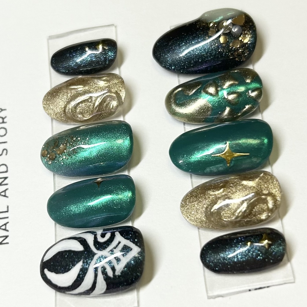 【原神】魈イメージネイルチップ