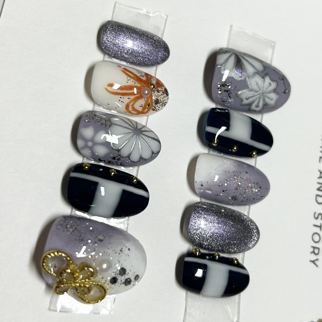 【刀剣乱舞】【オーダーメイド】薬研藤四郎イメージネイルチップ