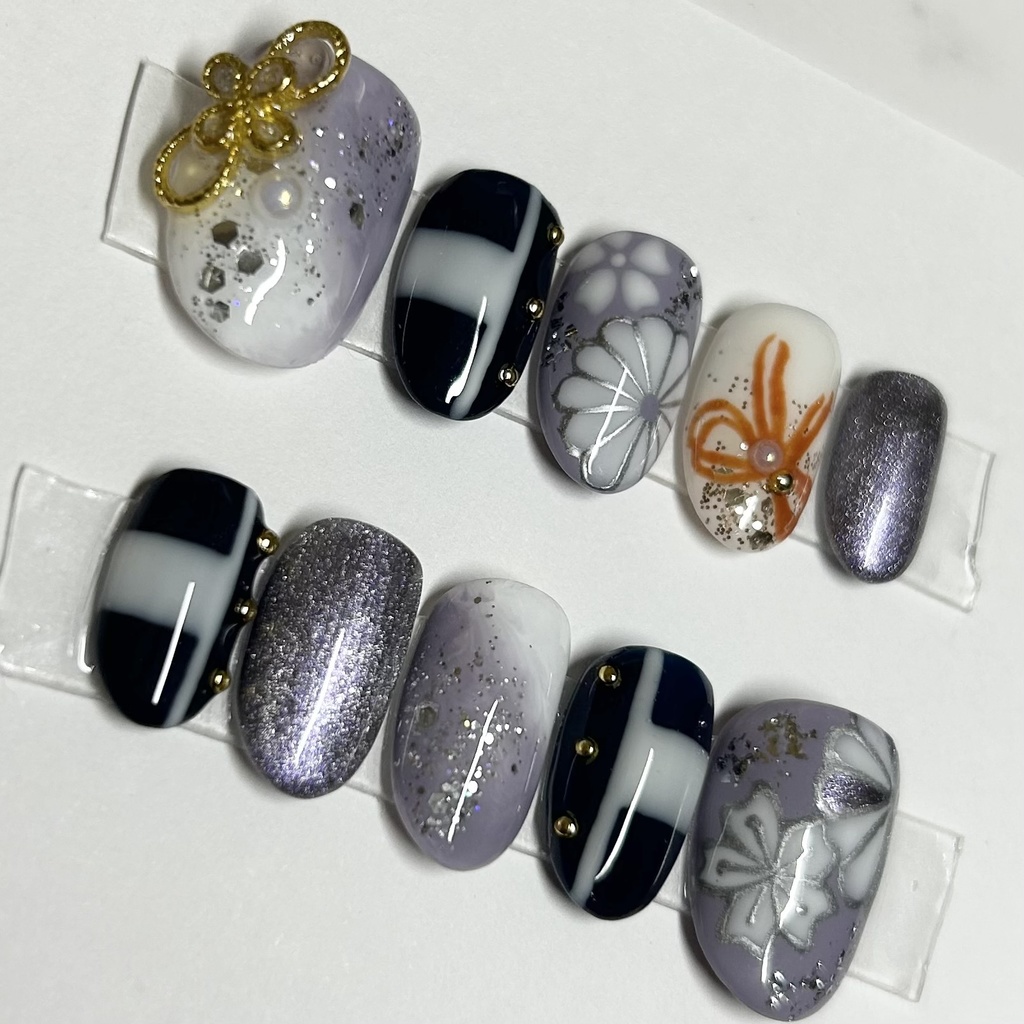 【刀剣乱舞】【オーダーメイド】薬研藤四郎イメージネイルチップ