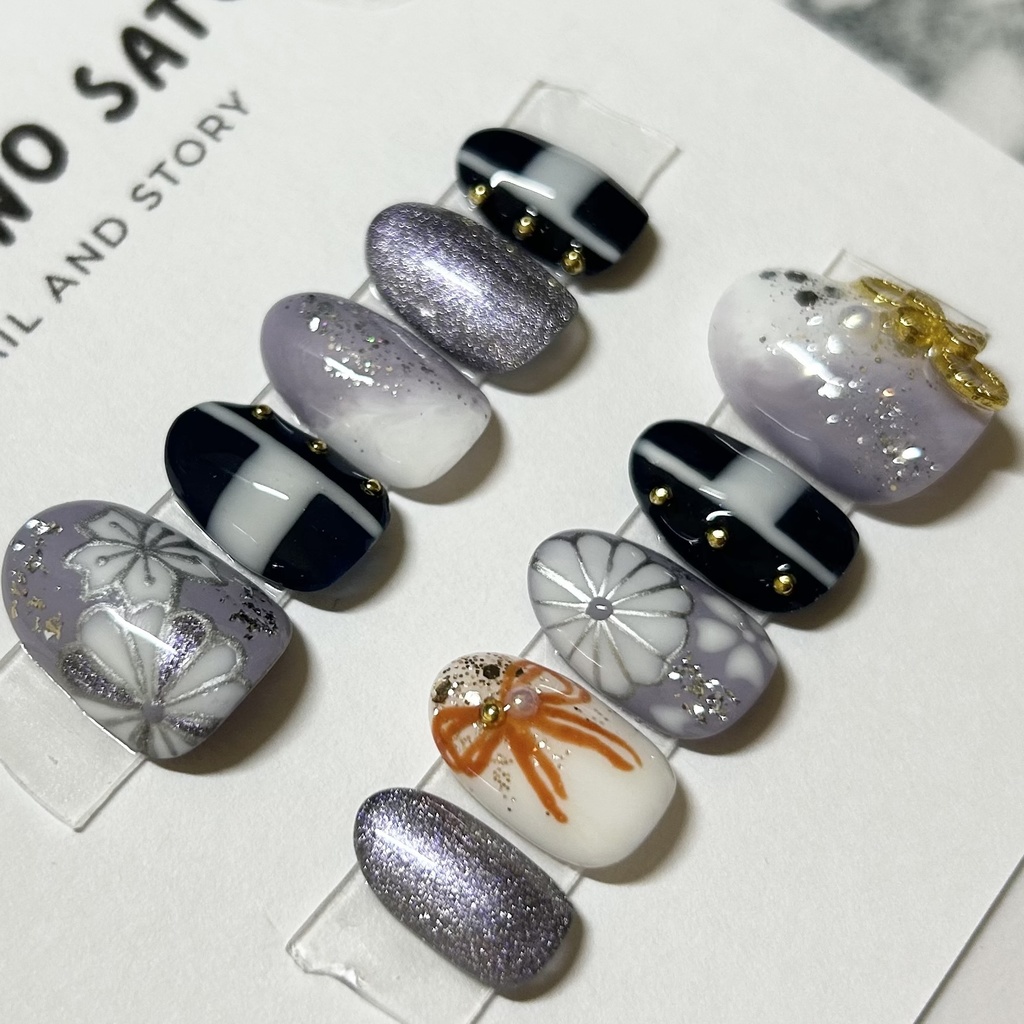 【刀剣乱舞】【オーダーメイド】薬研藤四郎イメージネイルチップ