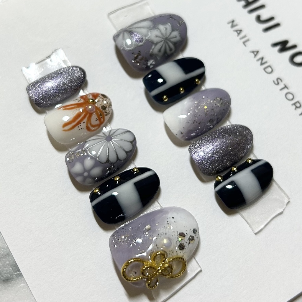 【刀剣乱舞】【オーダーメイド】薬研藤四郎イメージネイルチップ