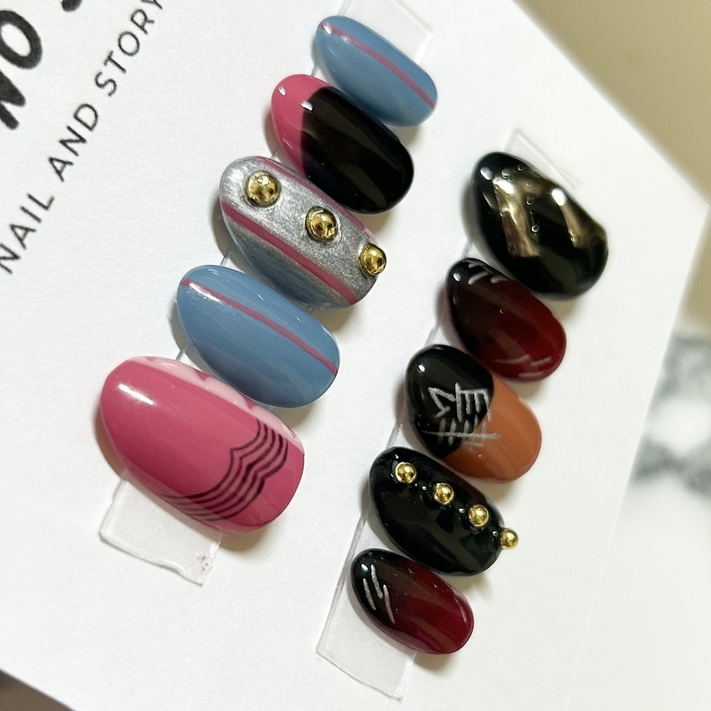 【オーダーメイド】重音テト 千堂敦イメージネイルチップ