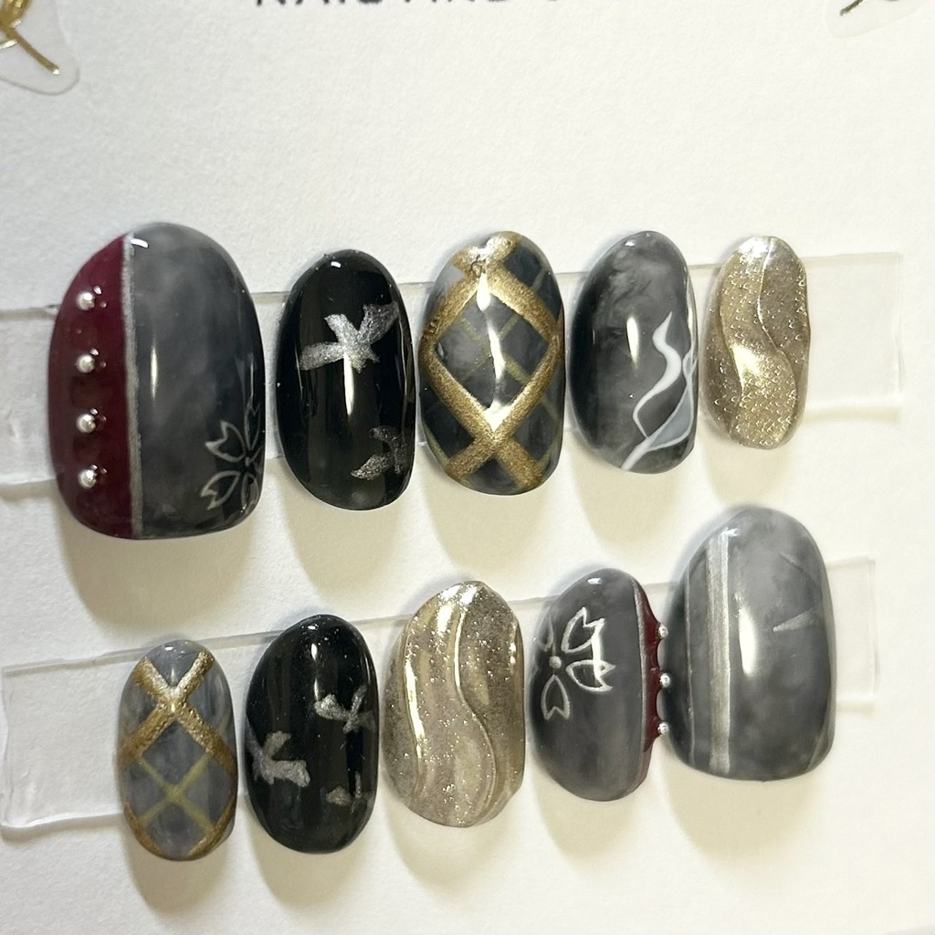 【刀剣乱舞】【オーダーメイド】大典太光世イメージネイルチップ