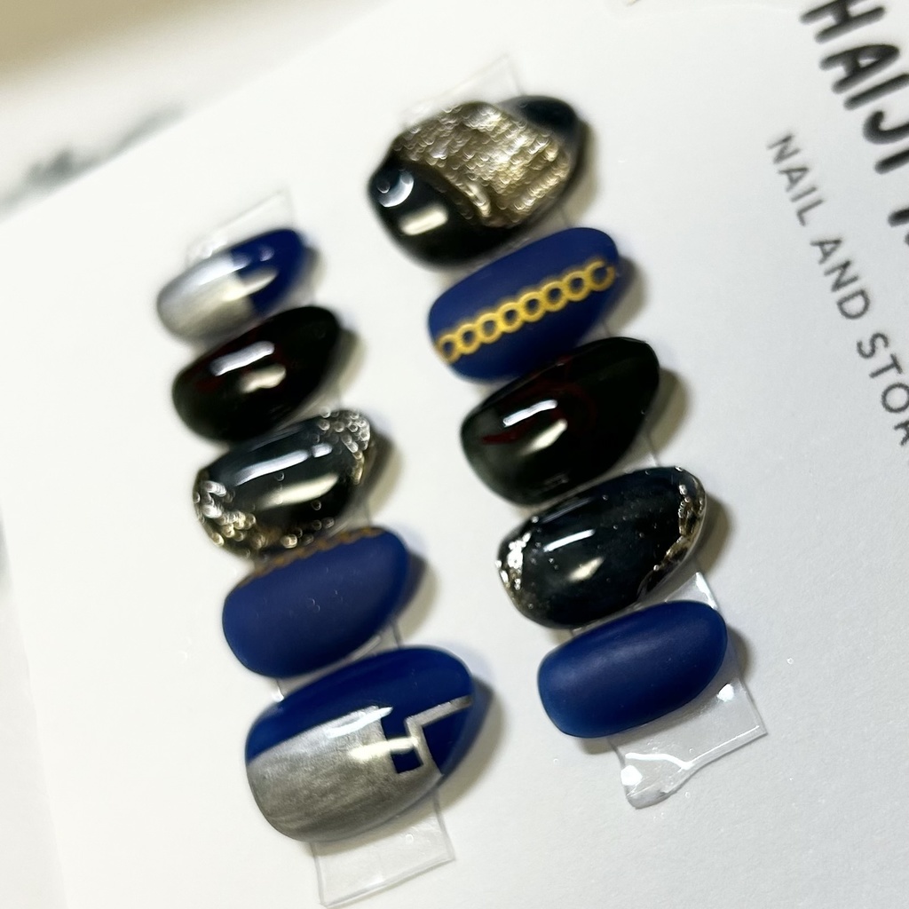 【オーダーメイド】【ギルティKAITO】【ニーゴKAITO】【ガレリアン・マーロン】イメージネイルチップ