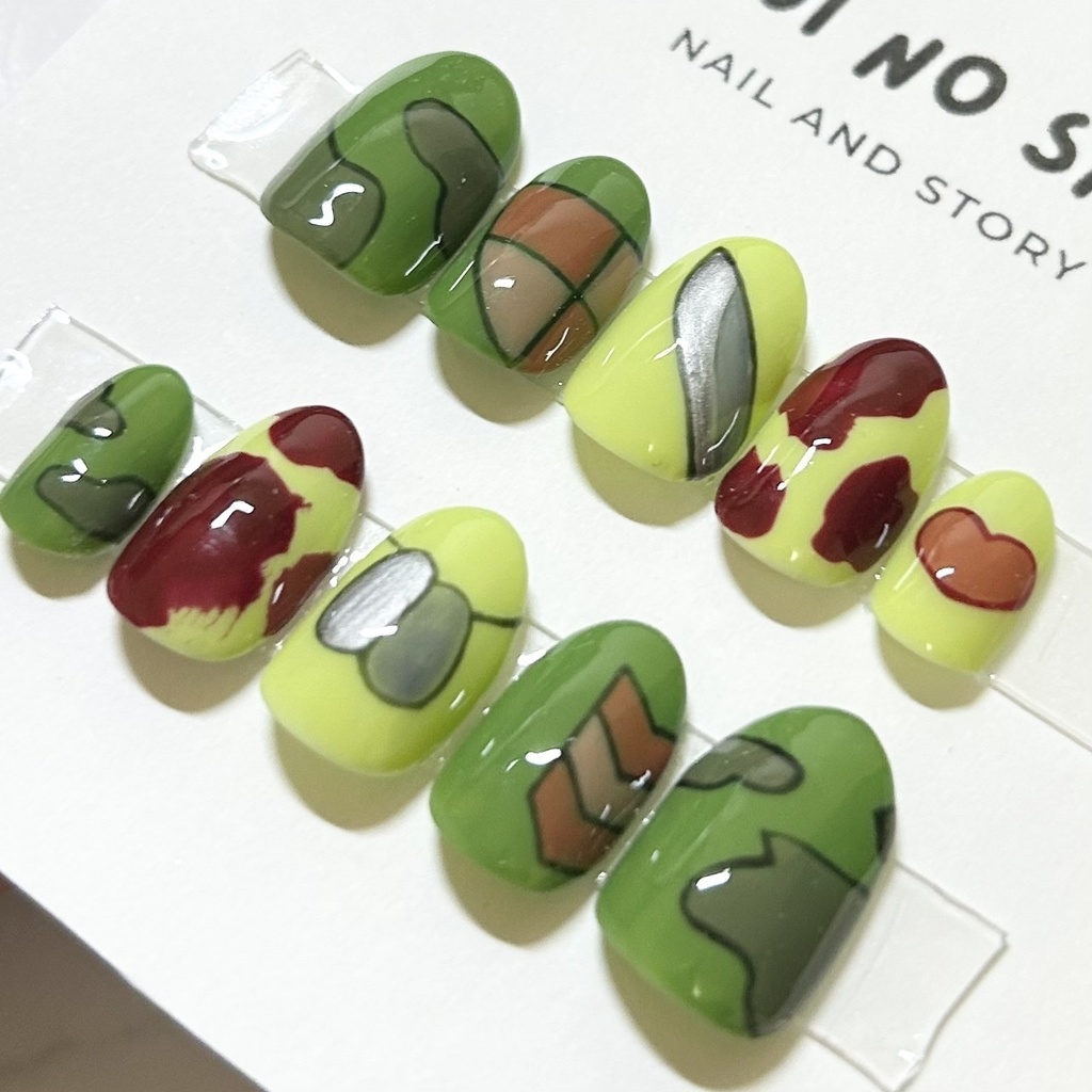 【ハッピーツリーフレンズ】フリッピーイメージネイルチップ