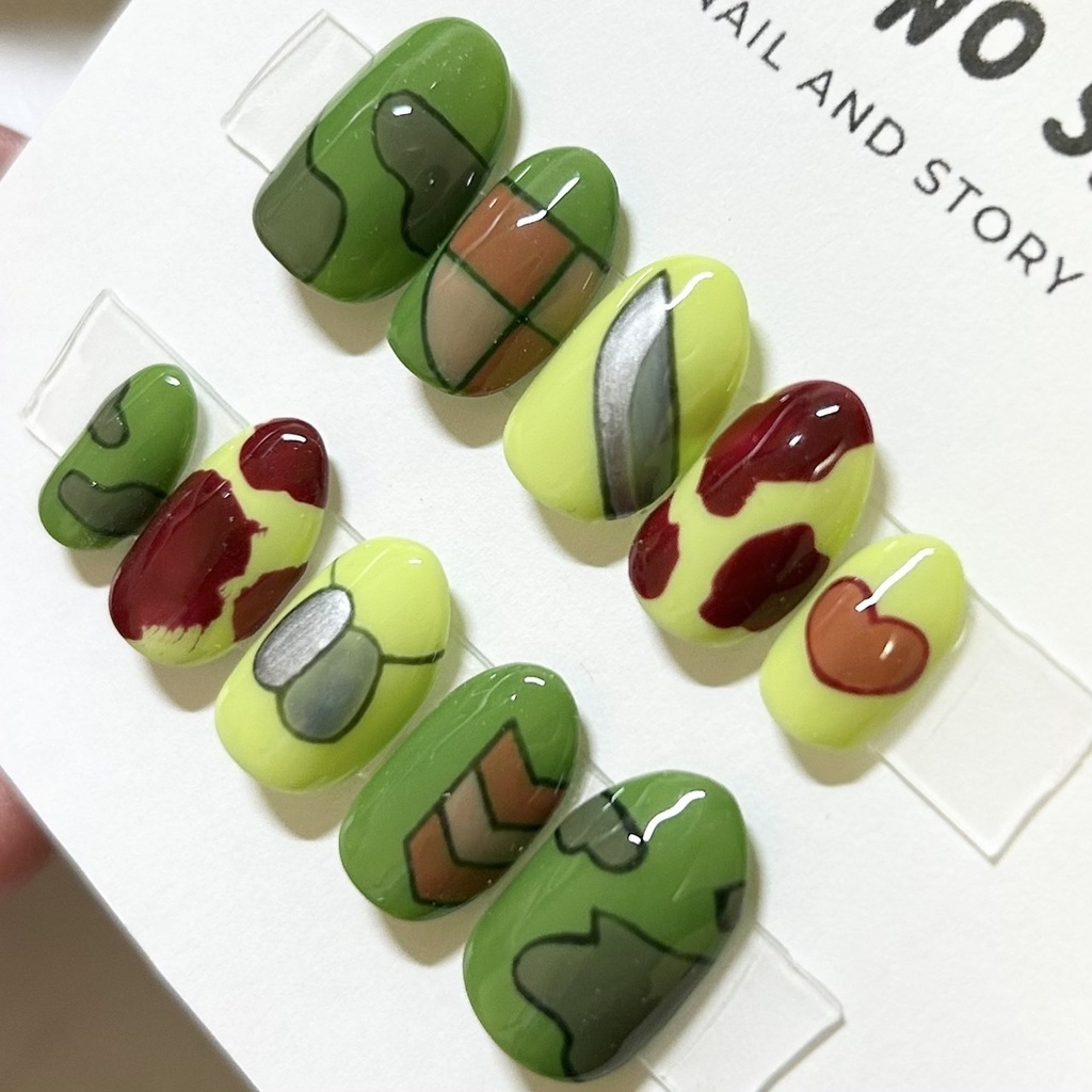 【ハッピーツリーフレンズ】フリッピーイメージネイルチップ