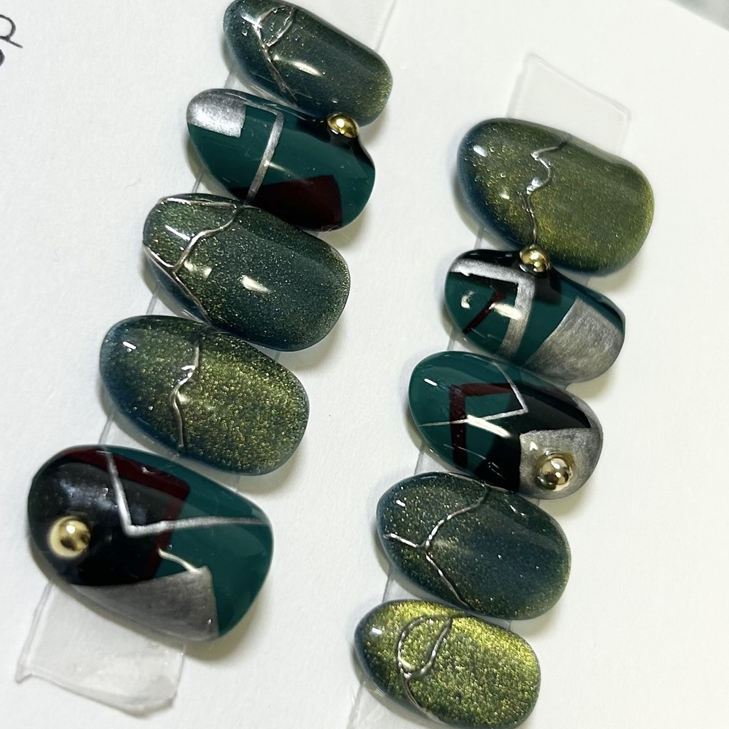 【僕のヒーローアカデミア】緑谷出久イメージネイルチップ