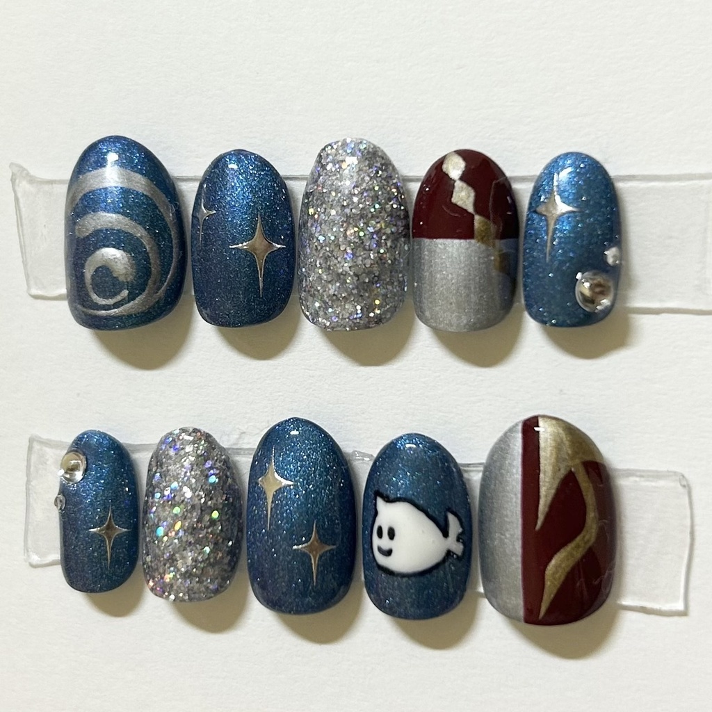 【原神】タルタリヤイメージネイルチップ