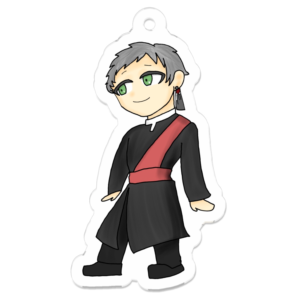 【自探索者】祝井慶次郎/アクリルキーホルダー