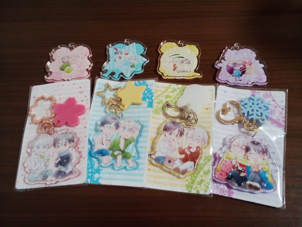 四季キーホルダー